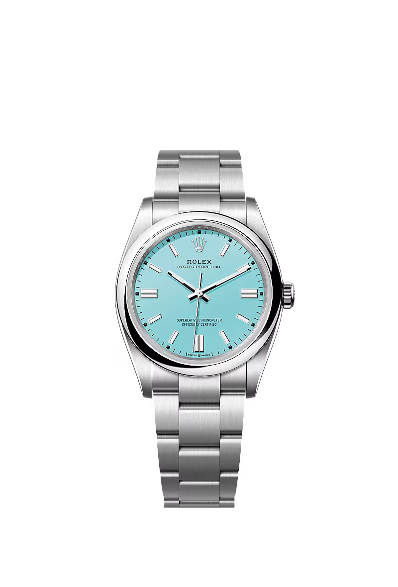 Rolex Oyster Perpetual 36 Turquoise Dial