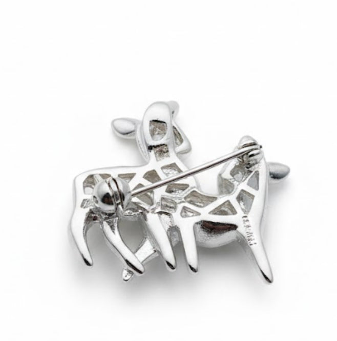Mini Deer Brooch