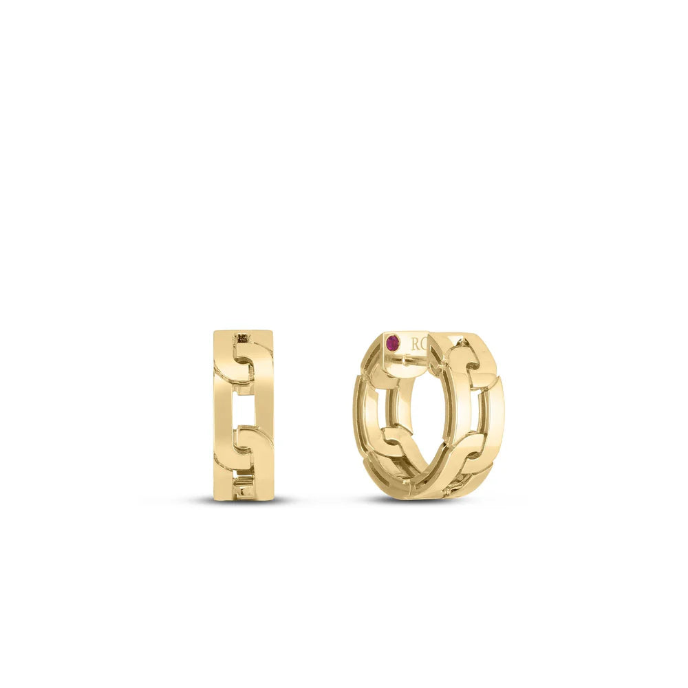 NAVARRA SMALL HOOP EARRINGS by Roberto Coin
