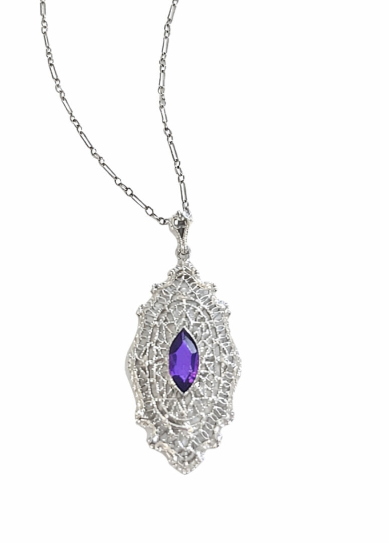 Victorian Amethyst Necklace