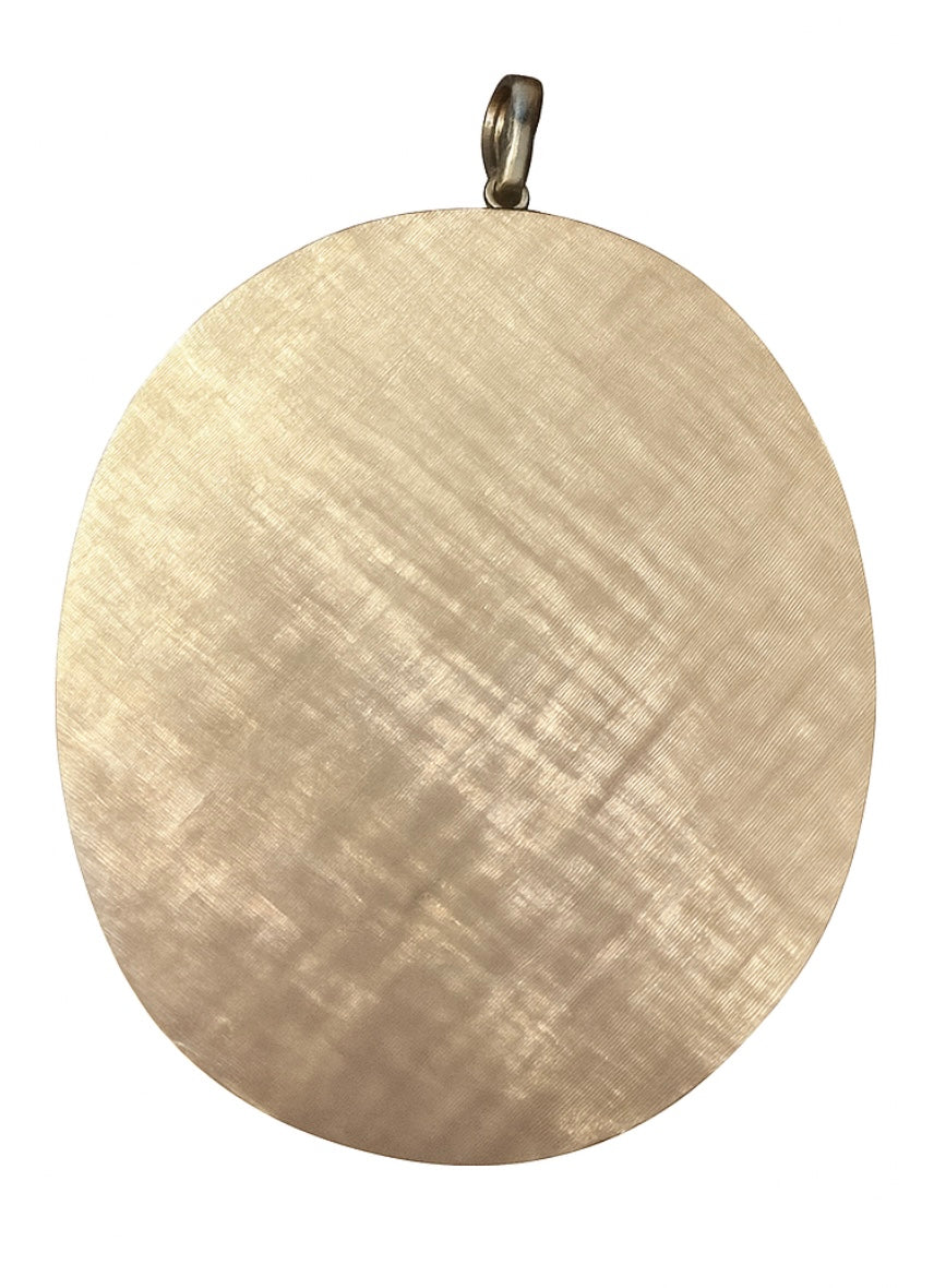 Vintage Gold Cameo Pendant