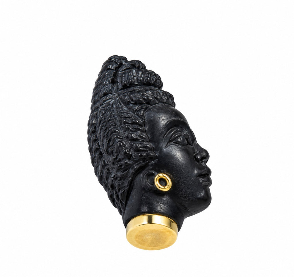 18k Italian Blackamoor Pendant
