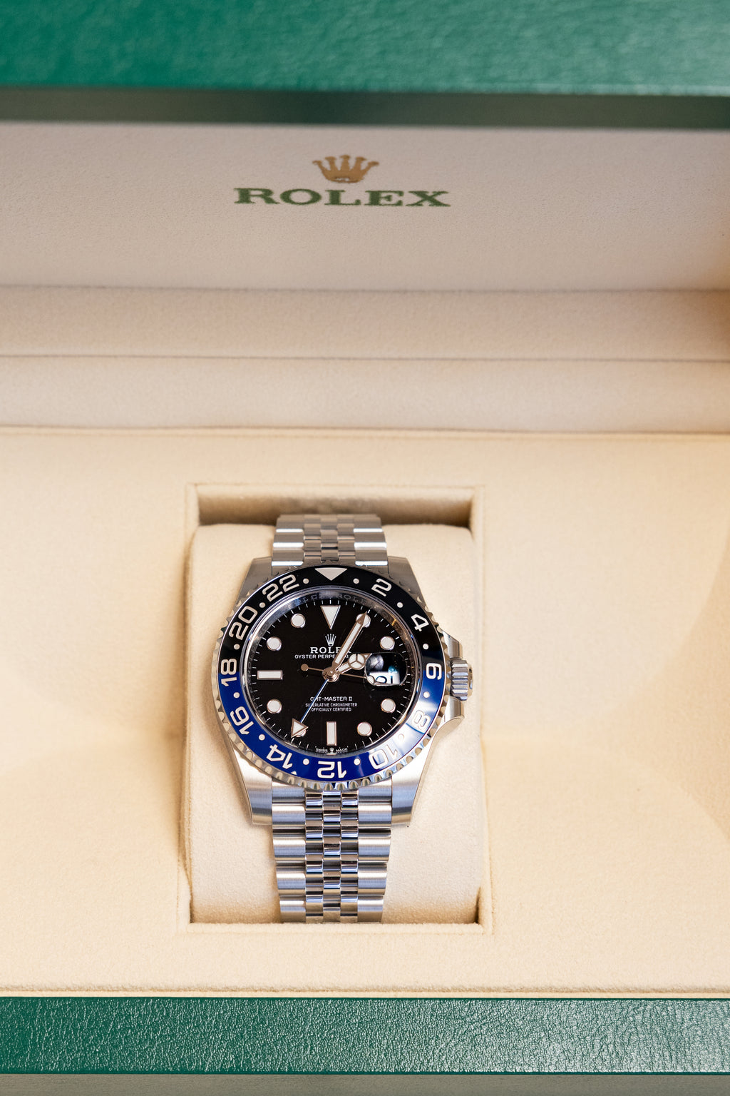 Rolex GMT-Master II "Batgirl"
