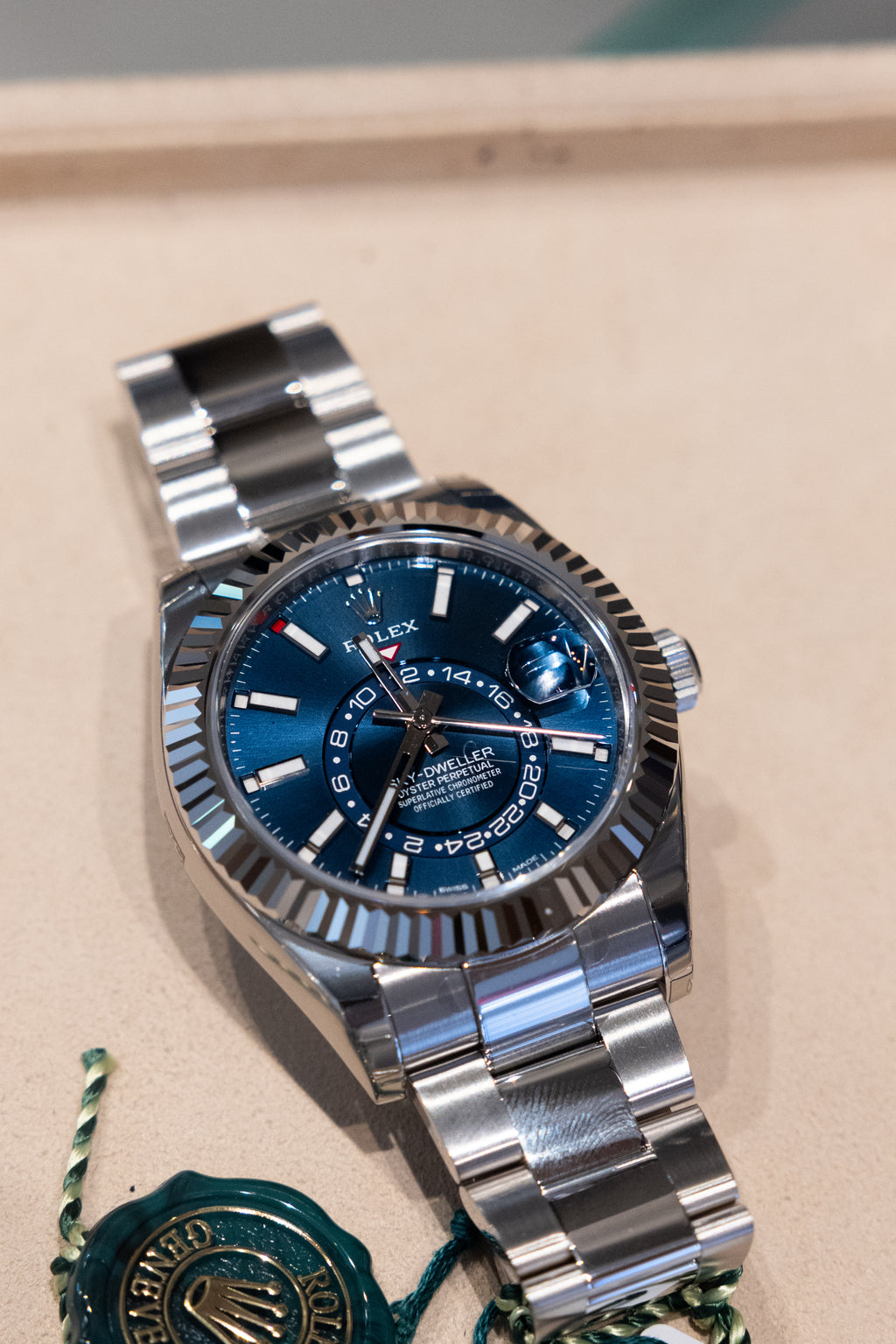 Rolex Sky-Dweller Oyster blue