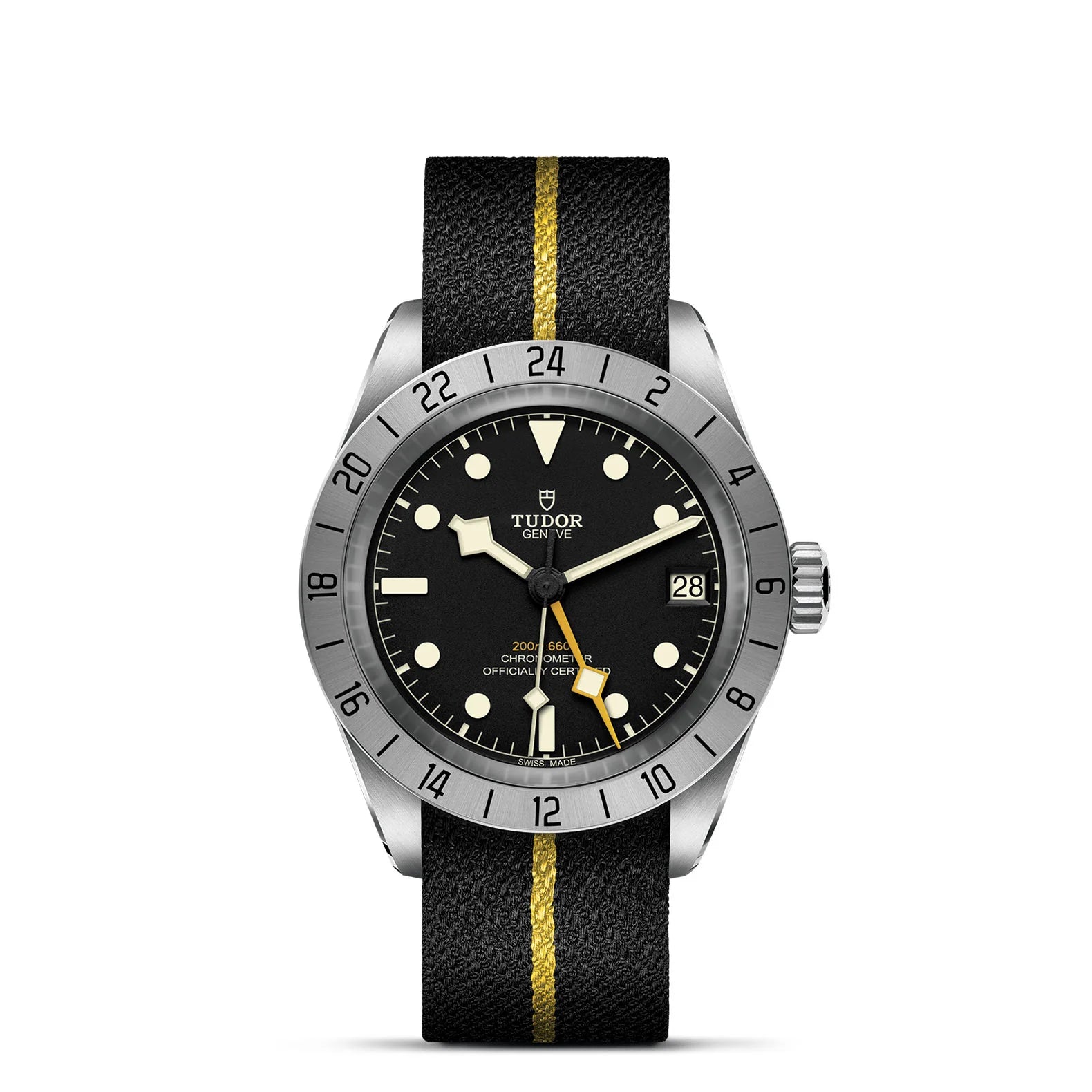 TUDOR Black Bay Pro  Black / Yellow Nato