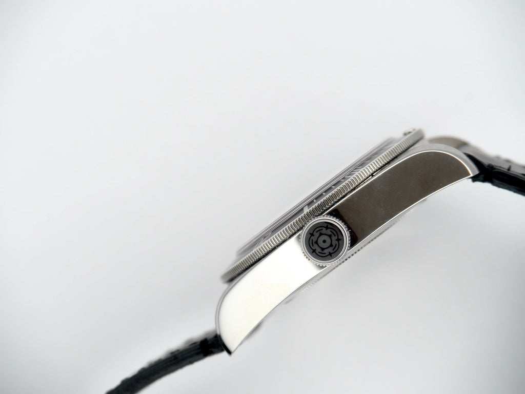 Tudor Heritage Black Bay 41 Smilie Leather strap Pre Owned