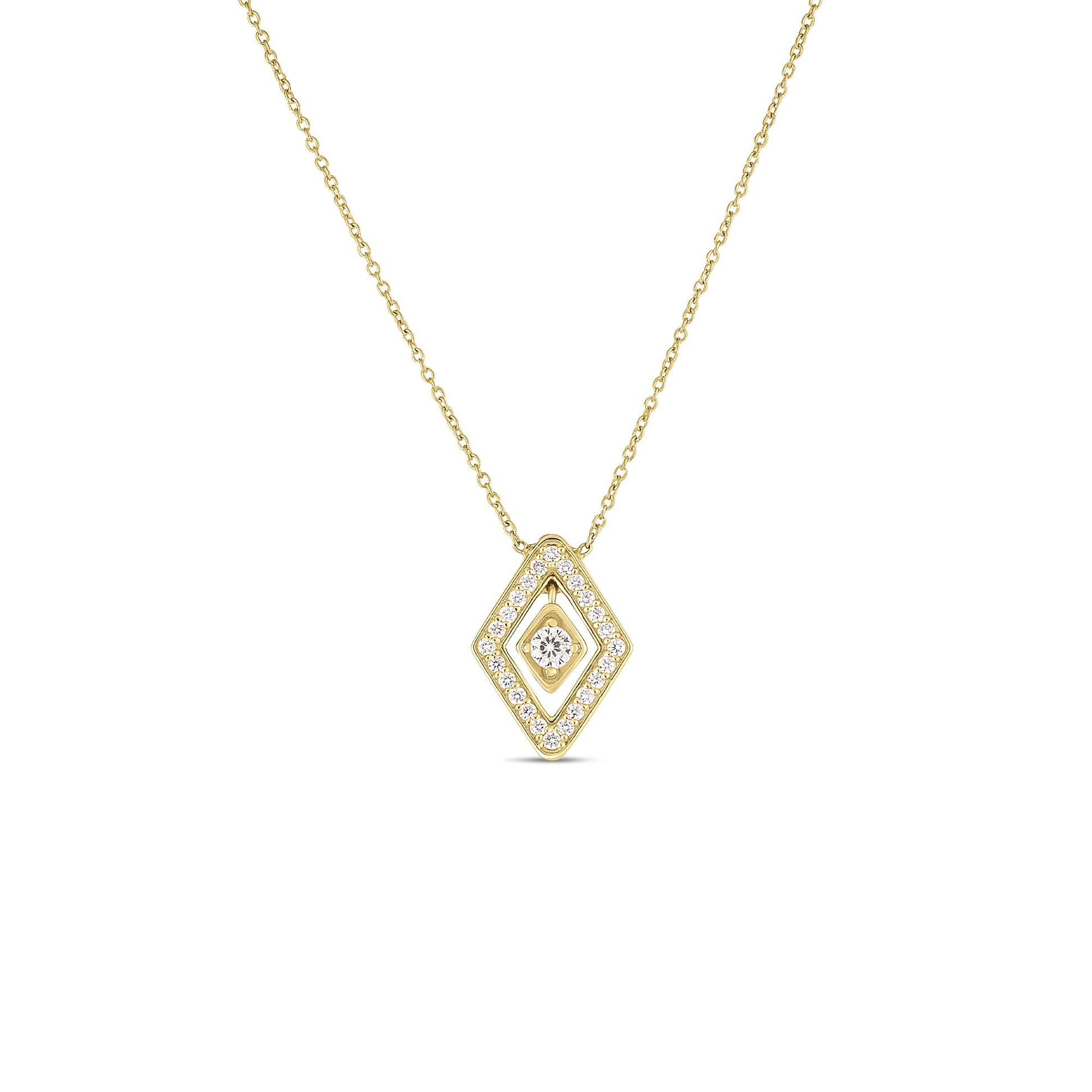 DIAMANTE SMALL DIAMOND NECKLACE by Roberto Coin