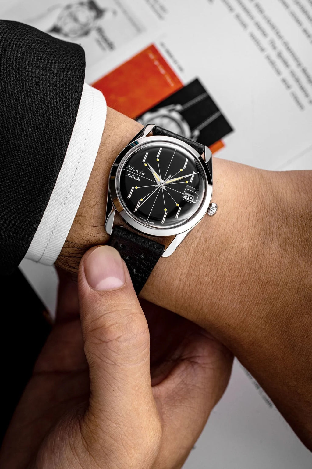 ANTARCTIC SPIDER BLACK 38mm