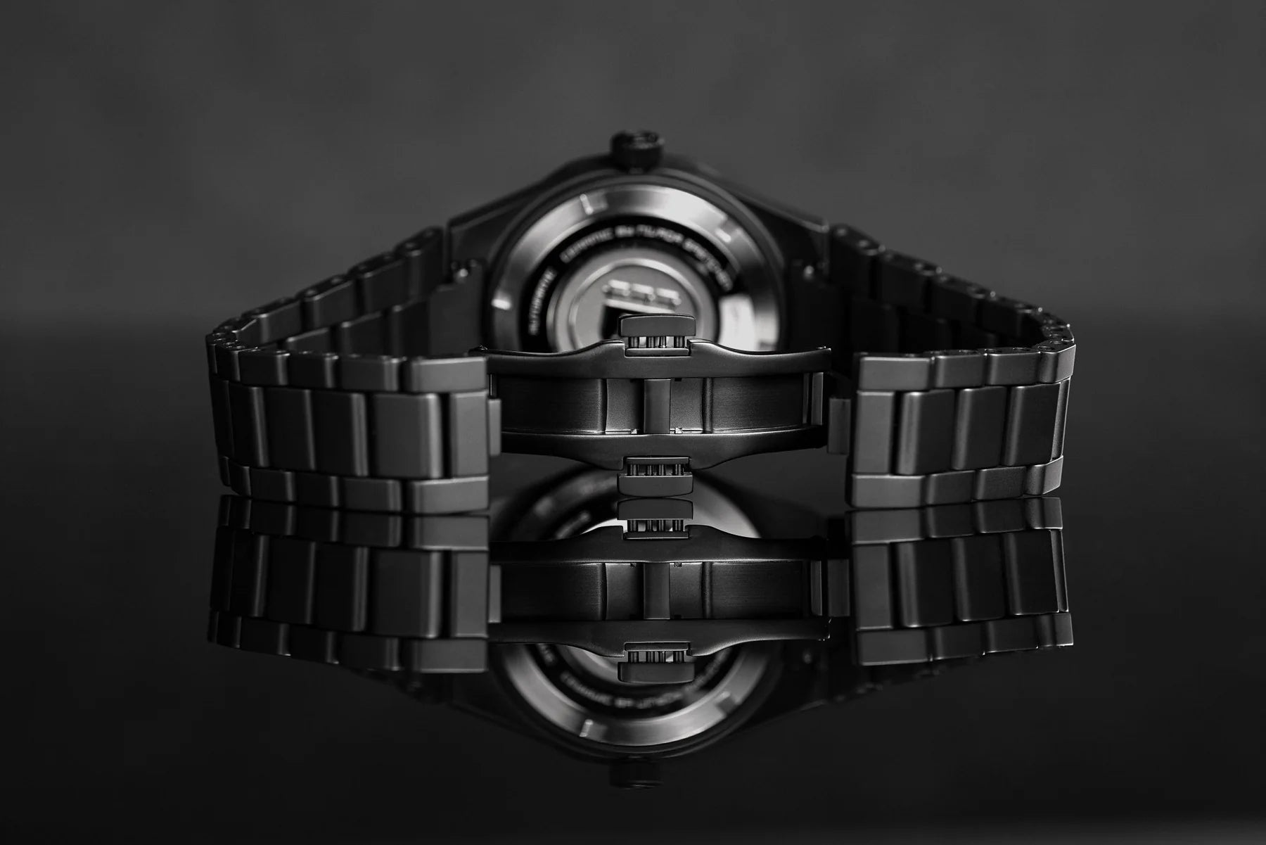 F77 BLACK CERAMIC BRAIDED DIAL - 37MM