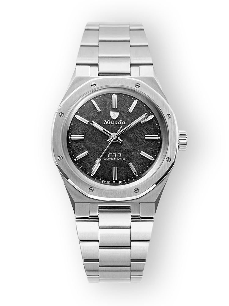 F77 STAINLESS STEEL METEORITE - 37MM