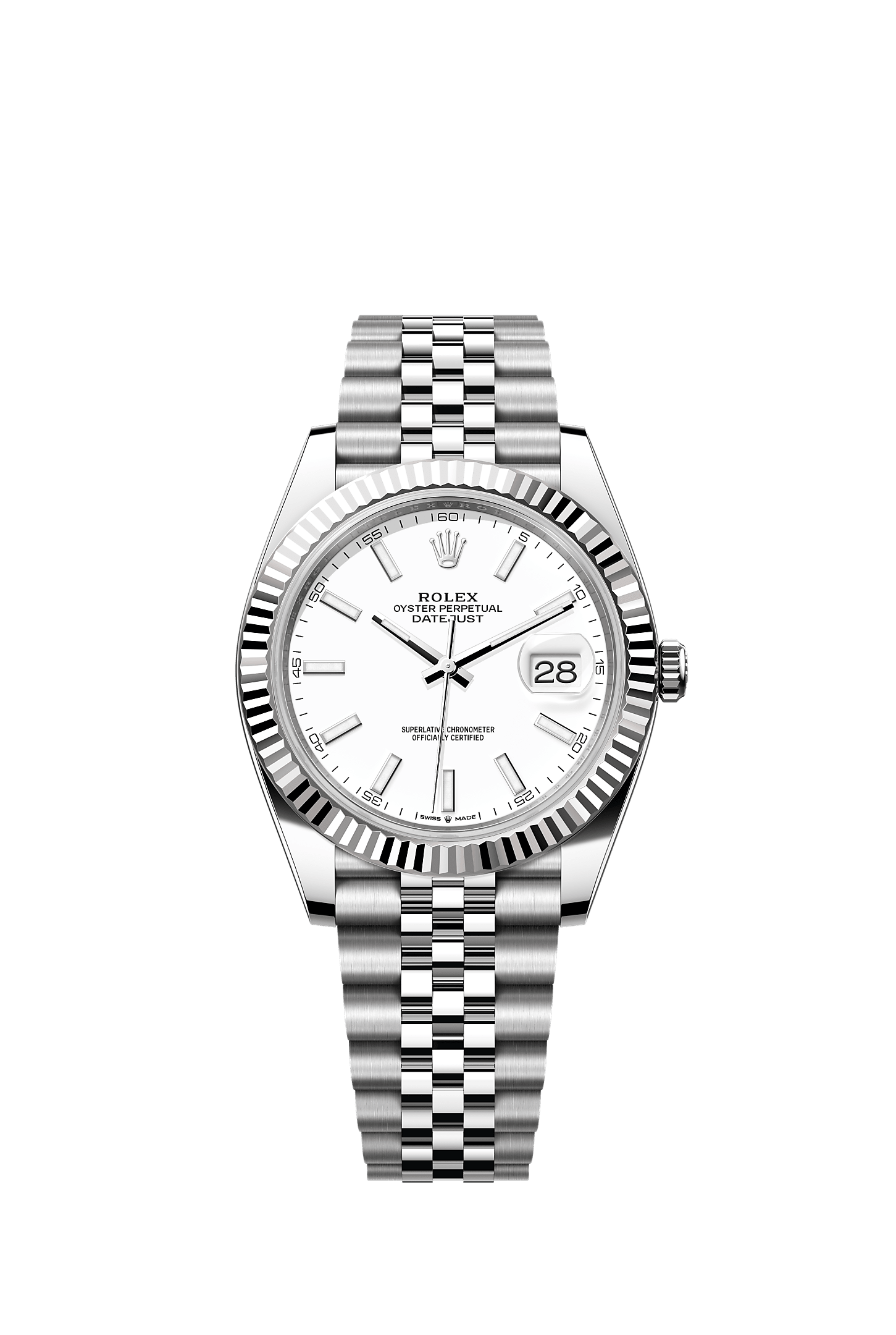 Rolex DateJust 41 White dial