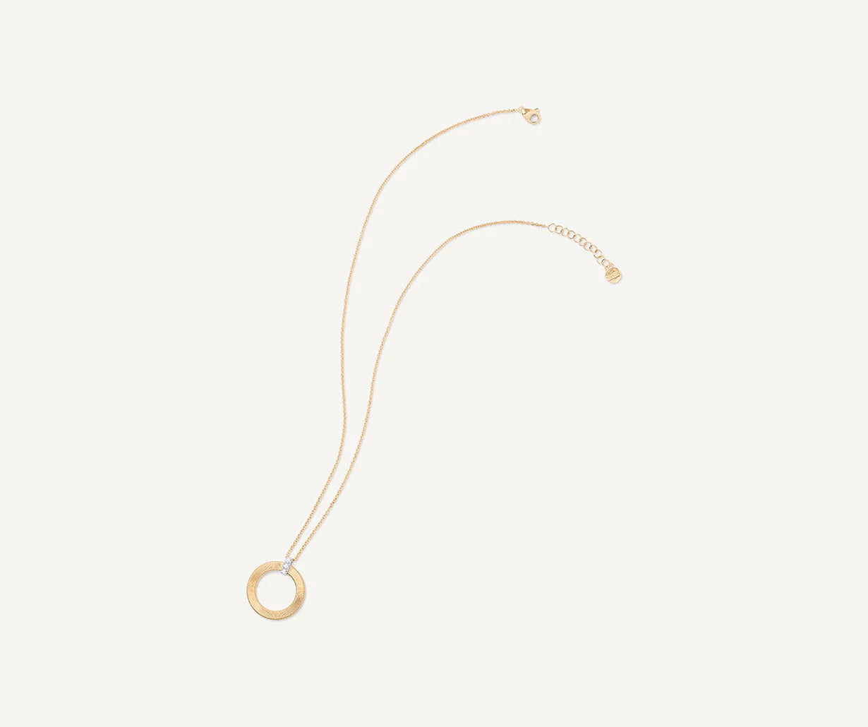 MASAI  18K Yellow Gold Pendant with Diamonds