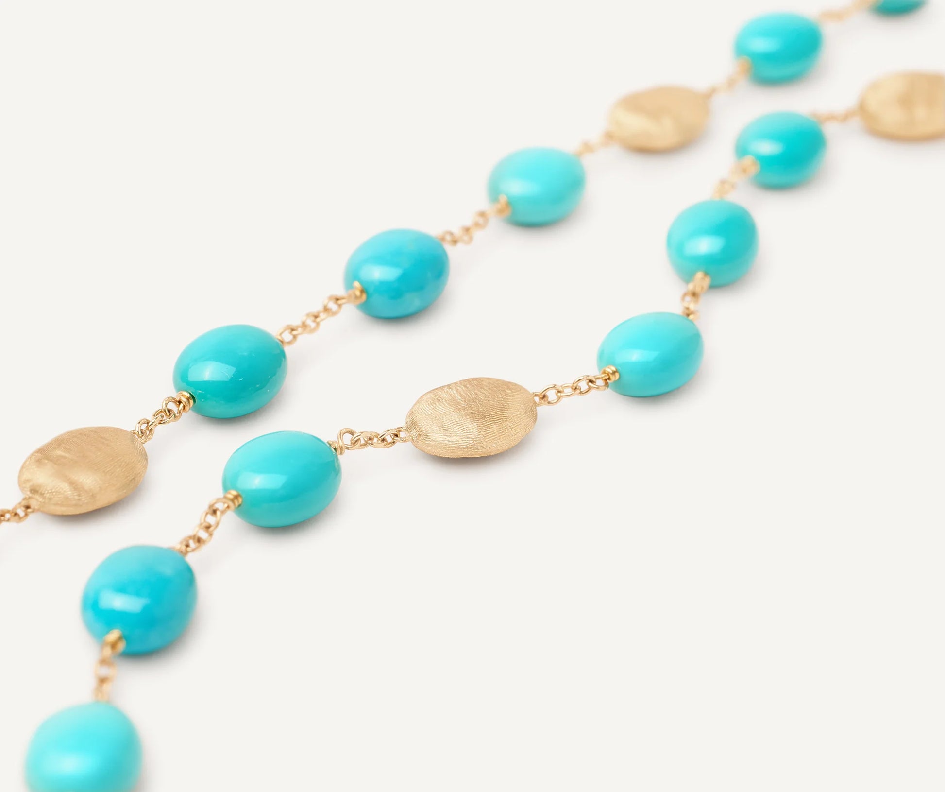 SIVIGLIA : 18K Yellow Gold Necklace with Turquoise