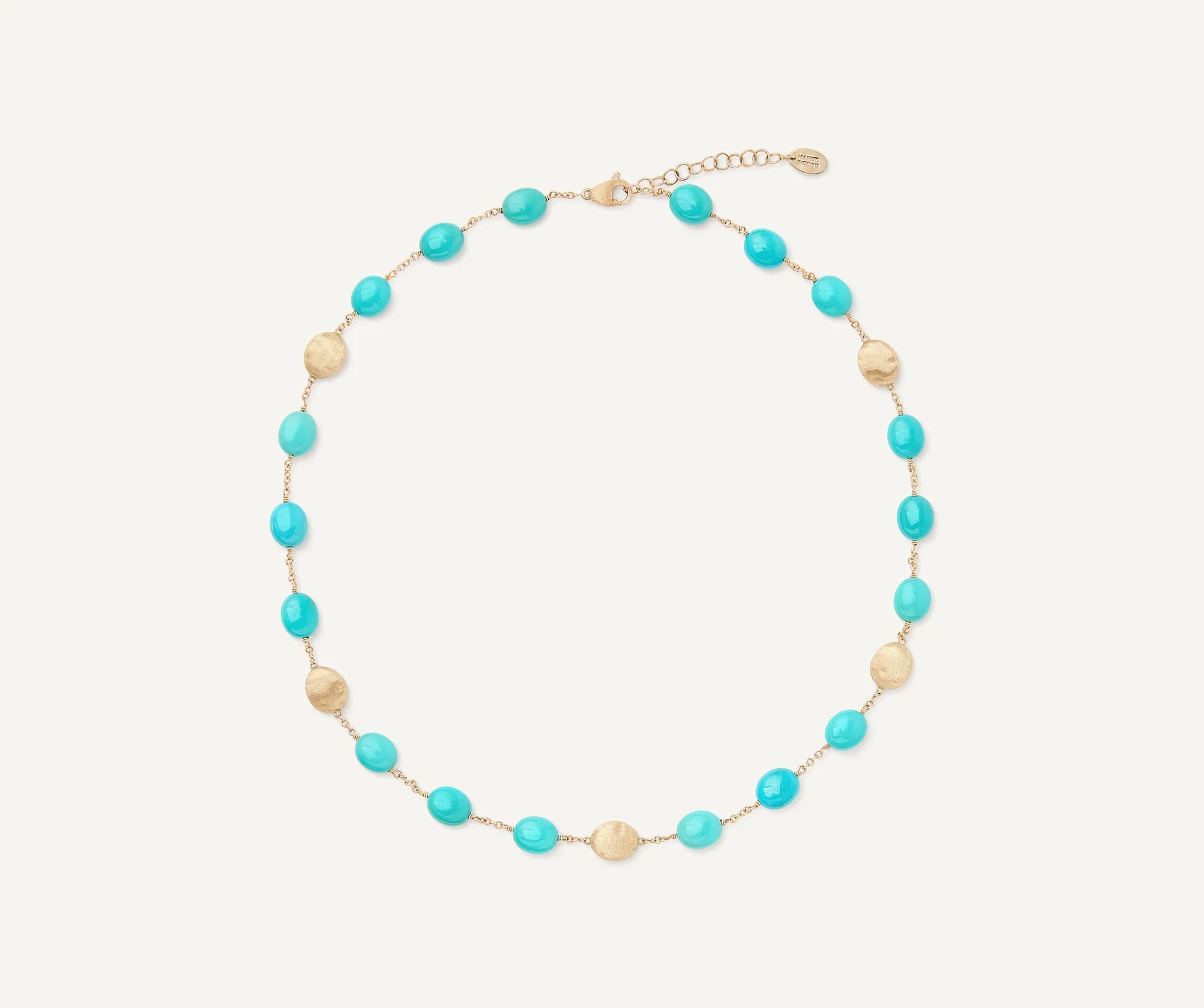 SIVIGLIA : 18K Yellow Gold Necklace with Turquoise