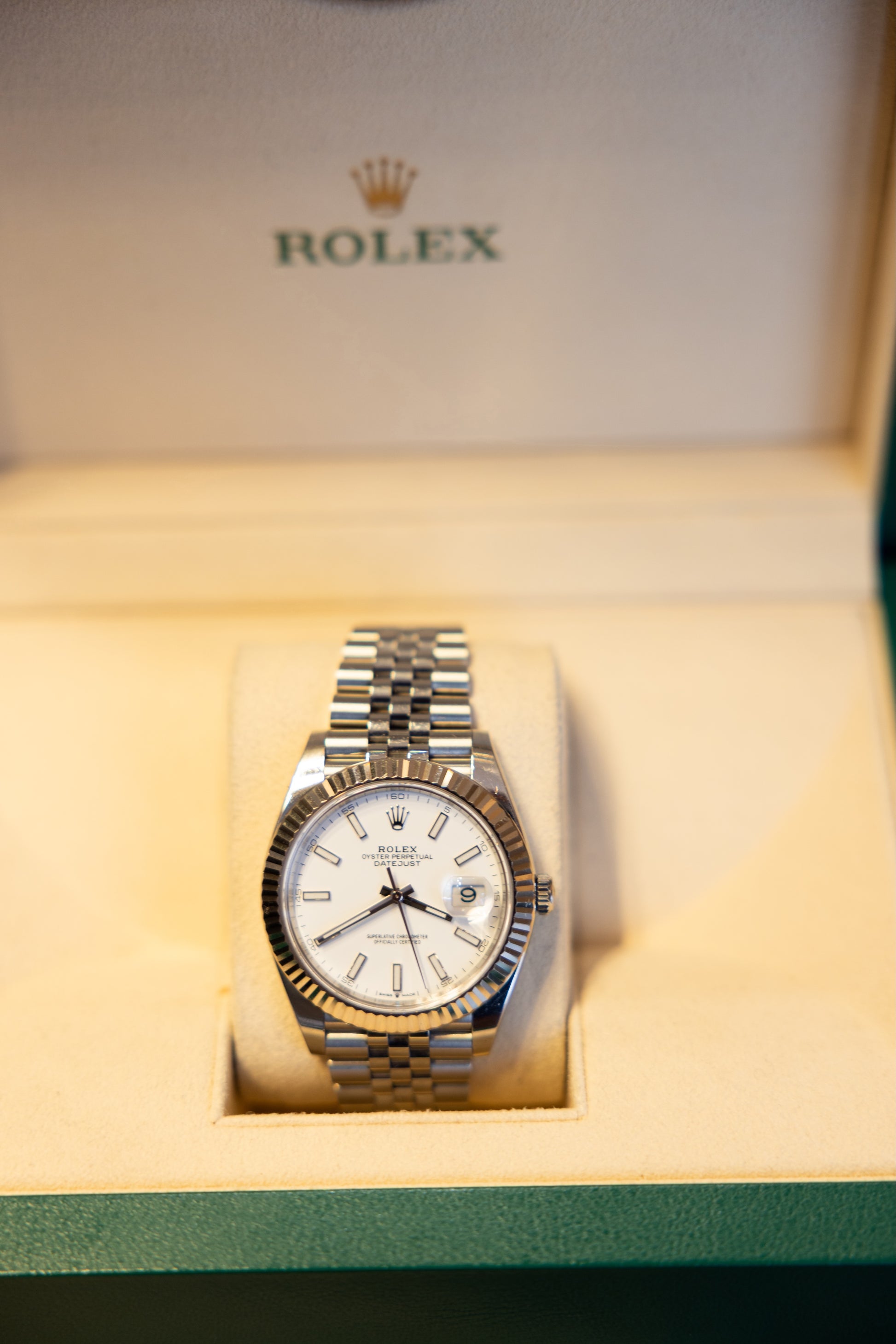 Rolex DateJust 41 White dial