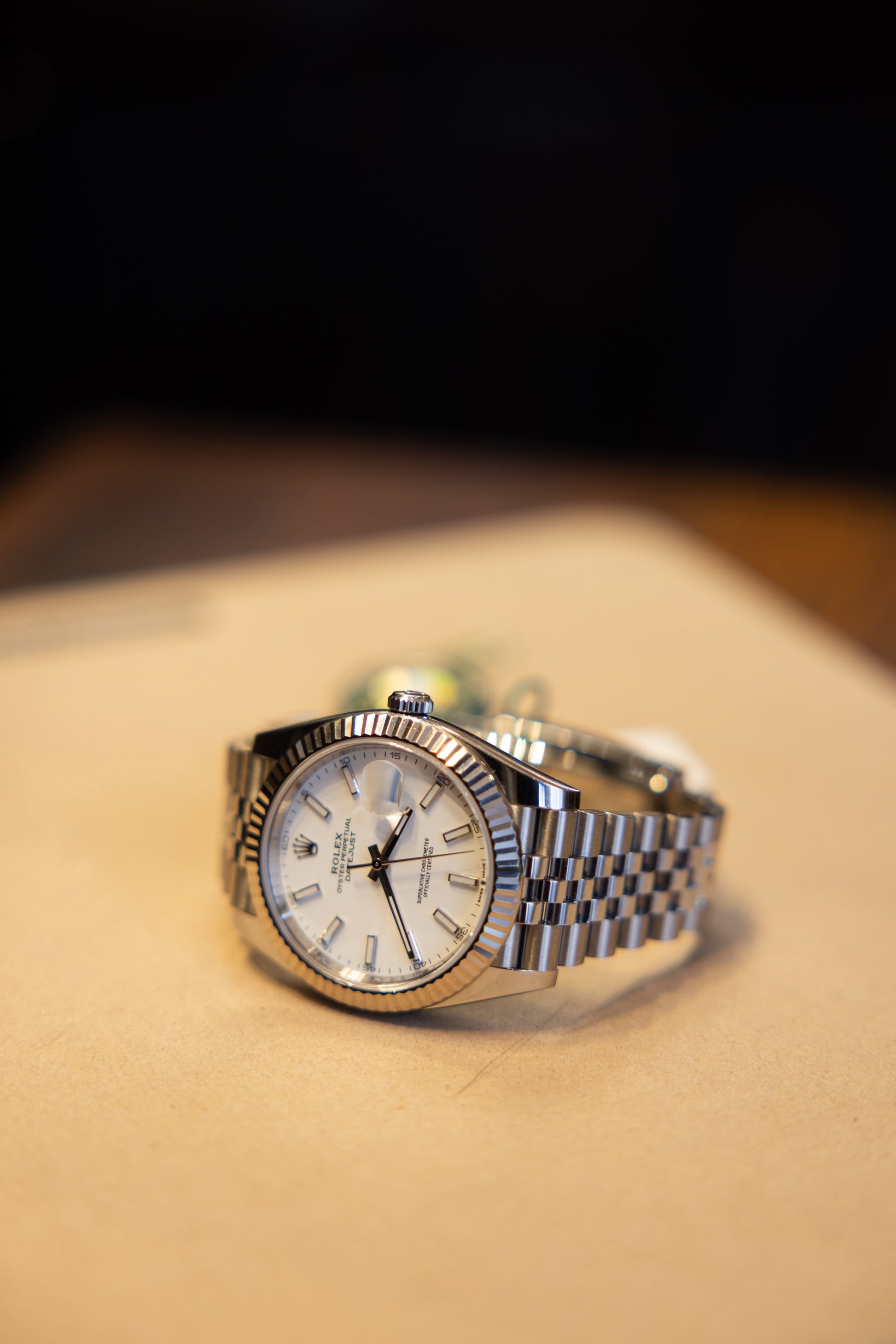 Rolex DateJust 41 White dial