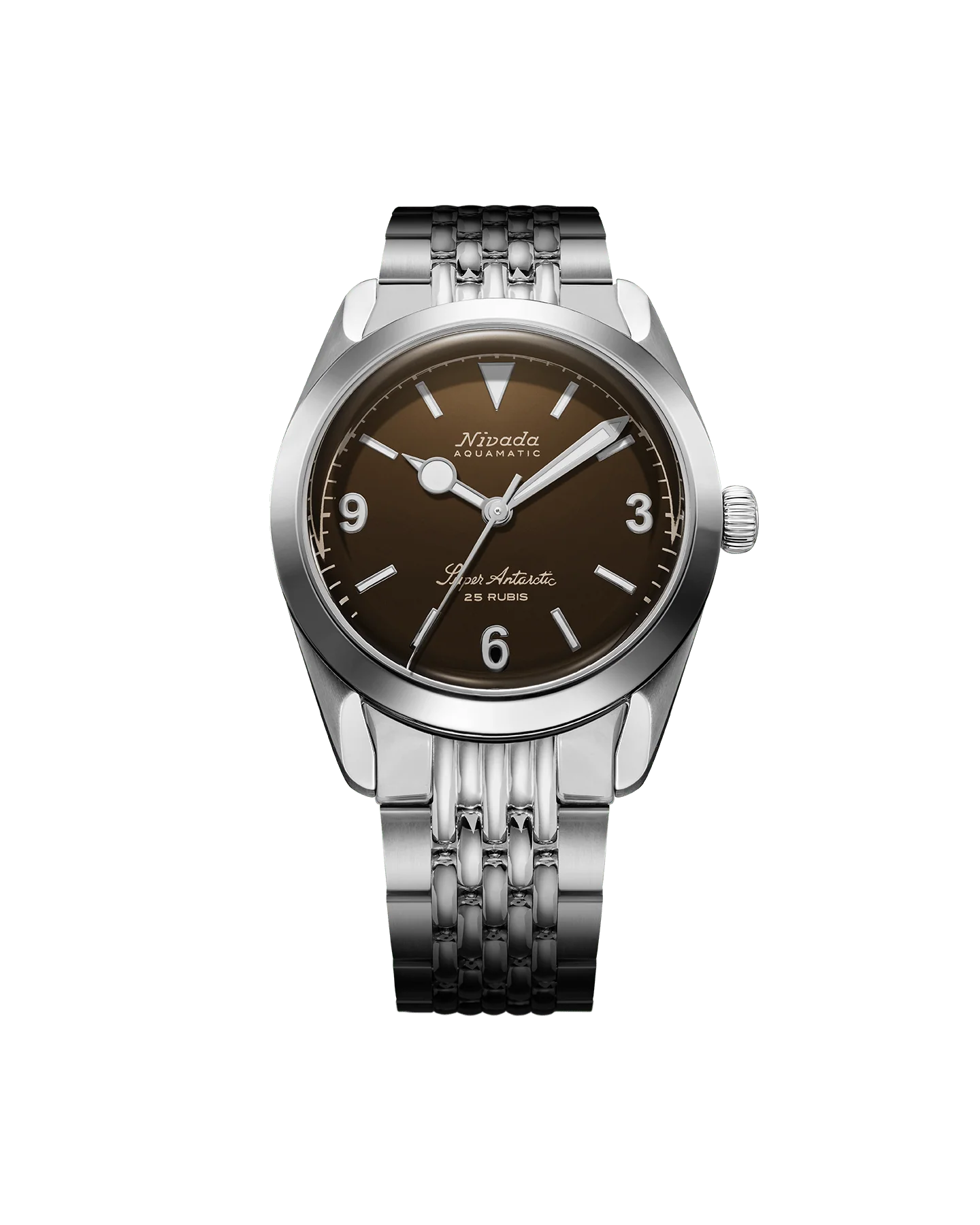 SUPER ANTARCTIC 3.6.9 BROWN NO VINTAGE EFFECT - WHITE LUMINOUS